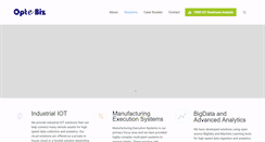 Desktop Screenshot of optebiz.com